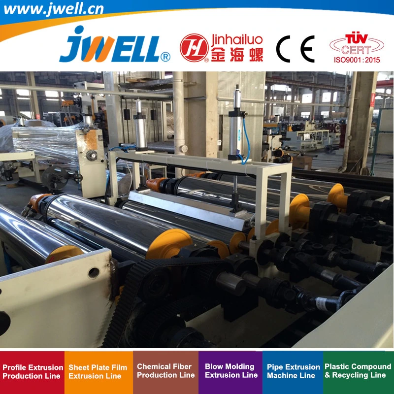 Jwell PE|Pet|PS Plastic Stretch Film Recycling Agricultural Making Extrusion Machine for Lithium Electric|Breathable Thermoforming Packing Industrial