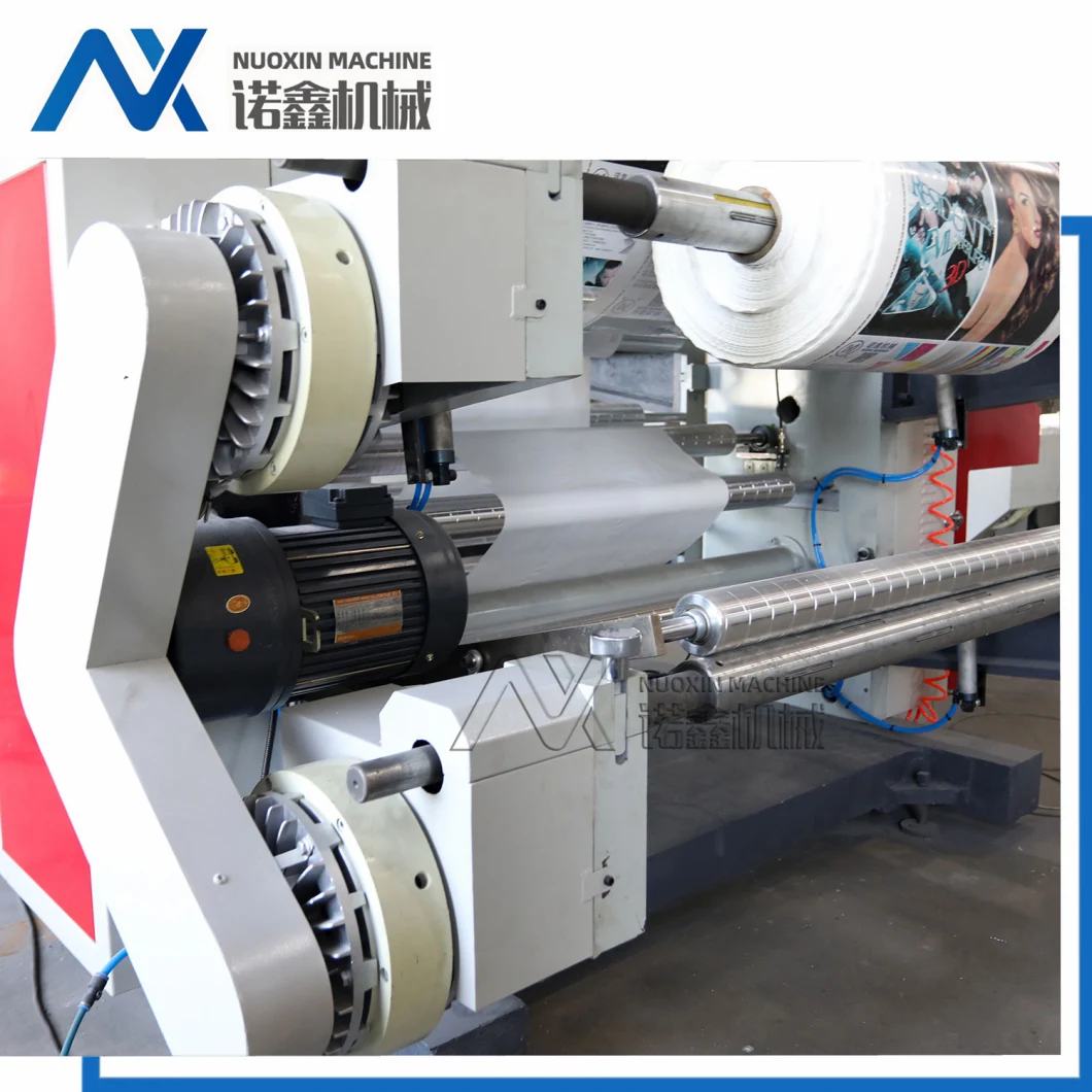 6 Color Central Drum Ci Flexo Printing Machine for Plastic/Paper/Non-Woven