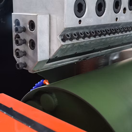 LLDPE PE 500mm-1500mm 단일/이중/삼중 층 공압출 스트레치 필름 제작 기계