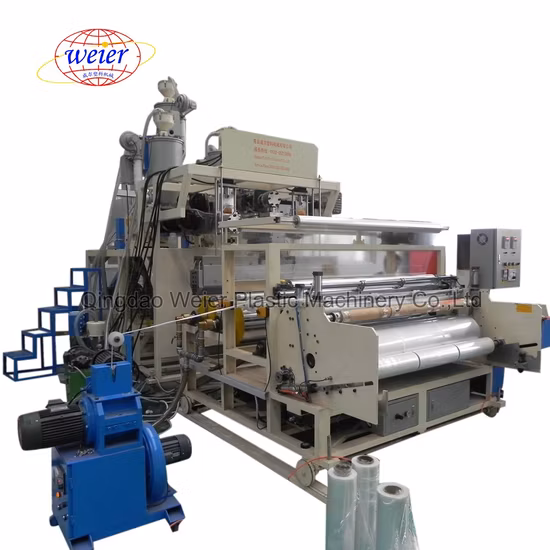 이중층 공압출 스트레치 필름 제작 기계(WT500)