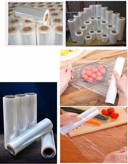 LLDPE 스트레치 워프 필름 생산 기계