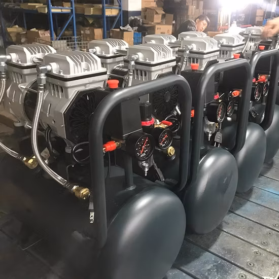 스크롤 공기 압축기, 저소음, 공냉식, 벨트 구동, 고성능, 오일 프리